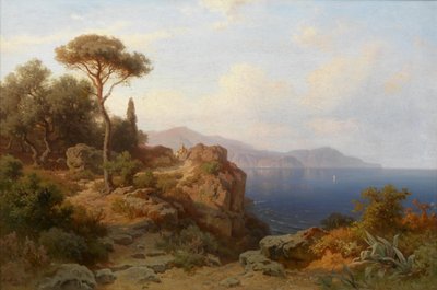 Costa cerca de Niza de August Behrendsen